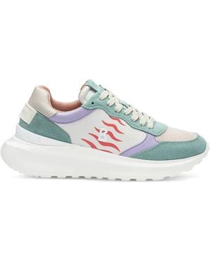 Bogner Flame-Detail Trainers - Blue