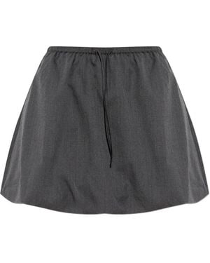 Samsøe & Samsøe Saroko Drawstring Skirt - Gray