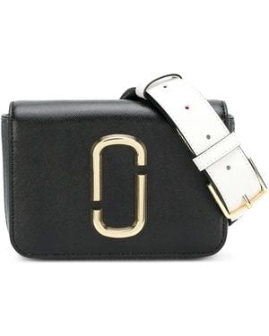 Marc Jacobs Hip Shot Logo Strap Belt Bag - Black