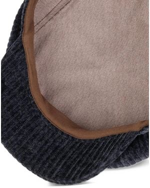 Stetson Corduroy Flat Cap - Brown