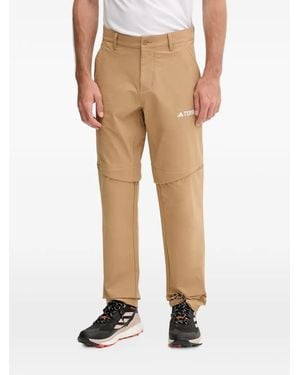 adidas Terrex Zip-Off Pants - Natural