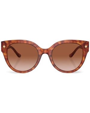 COACH Tortoiseshell-Effect Cat-Eye Sunglasses - Pink