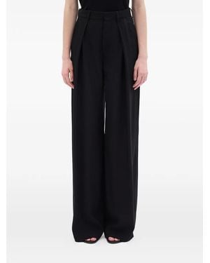 Ann Demeulemeester Nouk Wide-Leg Trousers - Black
