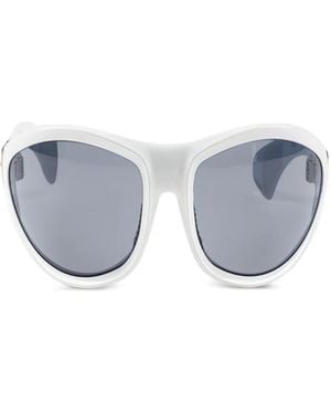 Chrome Hearts Spreader Geometric-Frame Sunglasses - Grey