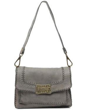 Campomaggi Agnese Leather Shoulder Bag - Gray
