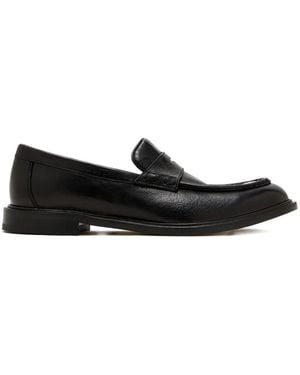 STURLINI FIRENZE Penny-Slot Loafers - Black