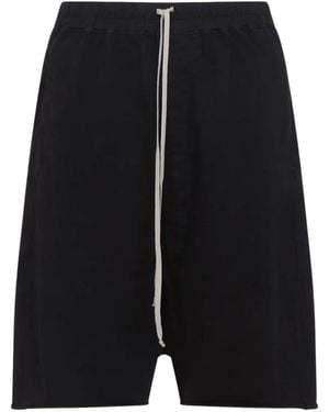 Rick Owens Drawstring Pods Shorts - Black