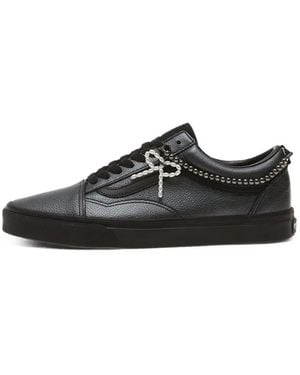 Vans Old Skool Faux-Pearl-Embellished Sneakers - Black