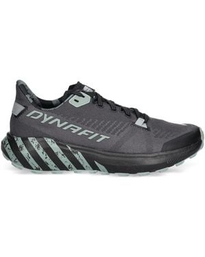 Dynafit Trail Graphic Logo Striped Sneakers - Black