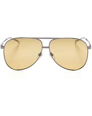 Gucci Pilot-Frame Sunglasses - Natural