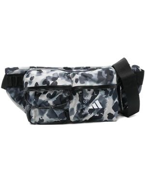 adidas By Stella McCartney Logo-Print Belt Bag - Grey