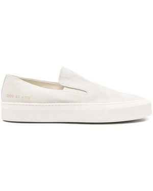 Common Projects Suede slip-on sneakers - Weiß