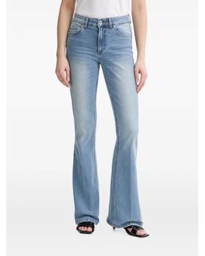 Liu Jo High-Rise Bootcut Jeans - Blue