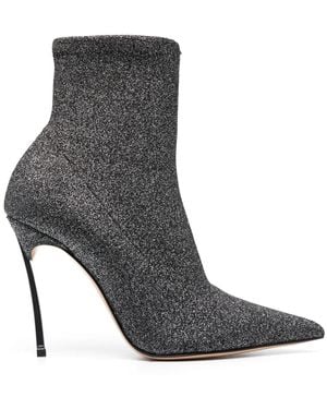 Casadei Super Blade Bisanzio 110Mm Boots - Black
