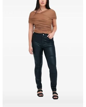MARCELLA Alyssa Straps-Detail Top - Blue