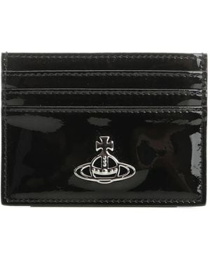 Vivienne Westwood Leather Cardholder - Nero