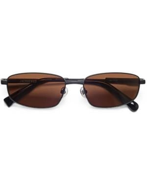 Jacquemus The Sera Sunglasses - Brown