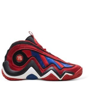 adidas Crazy 97 Lace-Up Trainers - Red