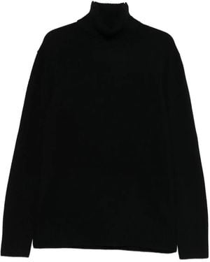 TOTEME Roll-Neck Cashmere Jumper - Black