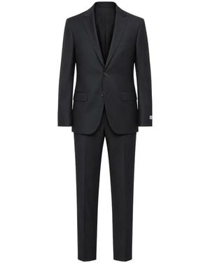Corneliani Flap-Pocket Suit - Black