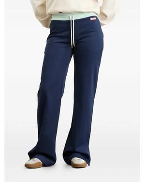 CASABLANCA Drawstring Trousers - Blue