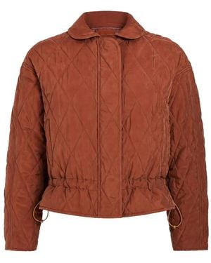 Marie Oliver Haisley Quilted Jacket - Brown