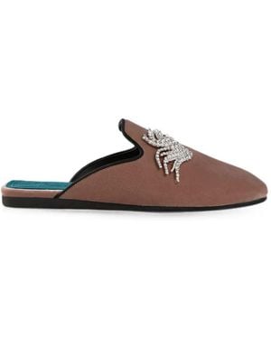 Giuseppe Zanotti Moritz Slippers - Brown
