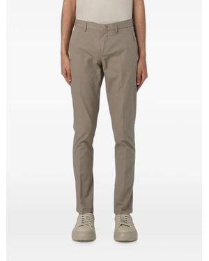 PT Torino Slim-Fit Tailored Trousers - Natural