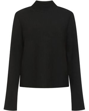 KHAITE Pullover Mit Stehkragen - Schwarz