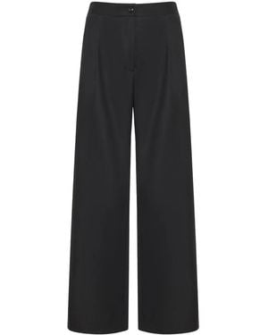 Barba Napoli Hose Mit Geradem Bein - Schwarz