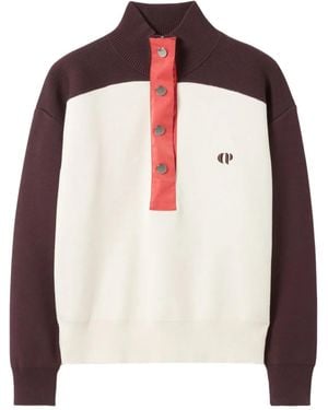 Claudie Pierlot Maglione Minimum A Collo Alto - Neutro