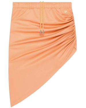 Courreges Twisted Skirt - White