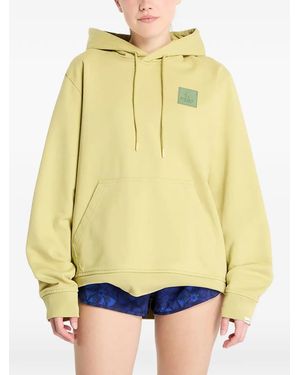 Saysky Everyday Logo-Patch Hoodie - Yellow