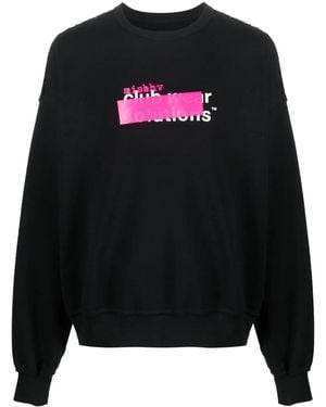 MISBHV ダメージ スウェットシャツ - ブラック