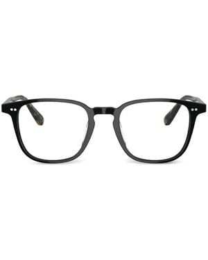 Oliver Peoples Gafas Con Montura Cuadrada - Negro