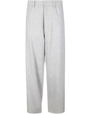 Jejia Pantaloni Gigi Con Cinque Tasche - Grigio