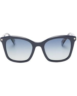 Polaroid Gafas De Sol Con Montura Cuadrada - Azul