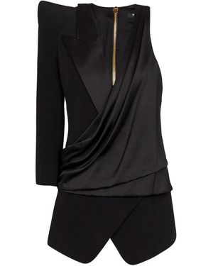 Balmain Asymmetric Top - Black