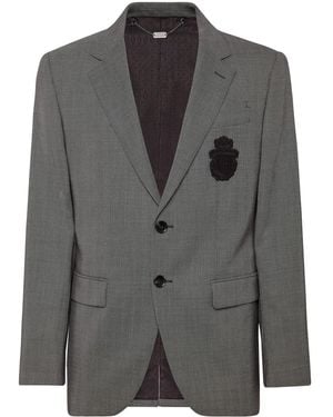 Billionaire Single-breasted Blazer - Black