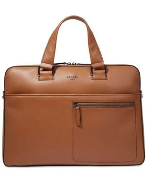 Lancel Max De Leather Briefcase - Brown