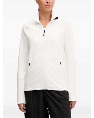 Peak Performance Sudadera Rider Con Cremallera En El Cuello - Blanco