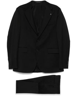 Tagliatore Costume En Laine Vierge - Noir
