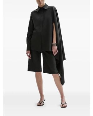 Atu Body Couture Winged Shirt - Black