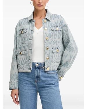 Marciano Button-Fastening Denim Jacket - Blue