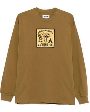 Magliano Graphic Long-Sleeve T-Shirt - Natural
