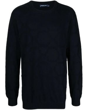 Frescobol Carioca Jersey Ricardo en jacquard - Azul