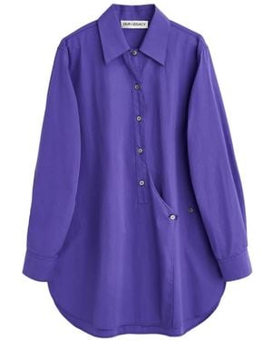 Our Legacy Wave Shirt - Purple