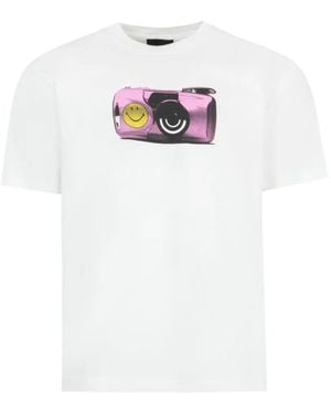 Market Photoshoot Smiley T-Shirt - White