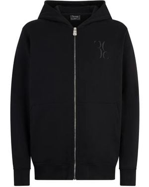 Billionaire Hoodie À Logo Brodé Baroque - Noir