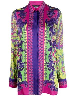 Versace Jeans Couture Printed Shirt - Pink